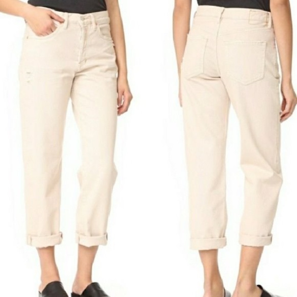 Free People off white universal boyfriend jean 31